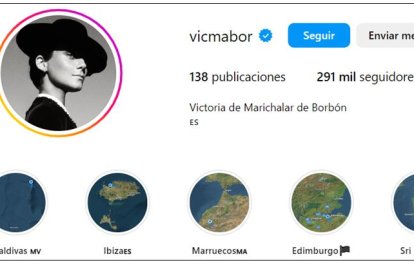 Victoria Federica de Marichalar y Borbón, red Instagram