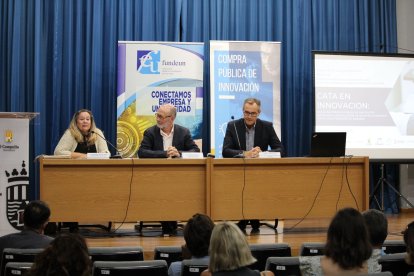 Jornada de trabajo técnico titulada “Cata de Innovación” que aconteció ayer en El Campello, organizada por Aguas de Alicante junto a Fundeun (Fundación Empresa Universidad de Alicante).