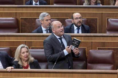 El portavoz del PP en el Congreso, Miguel Tellado