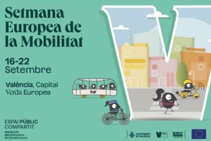 Cartel de la Semana Europea de la Mobilitat