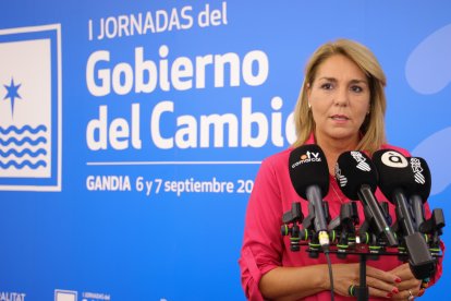 La vicepresidenta y consellera de Servicios Sociales, Igualdad y Vivienda, Susana Camarero