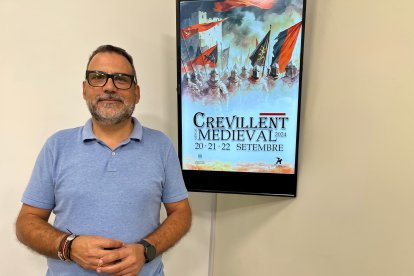 El concejal de Fiestas, Antonio Candel Rives, ha presentado este lunes “Mercat Crevillent Medieval”