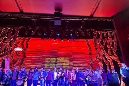 Una imagen del estreno de Come From Away