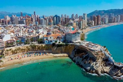 Foto panorámica de Benidorm