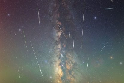 Una lluvia de estrellas en Calvia, primer premio del certamen de fotografía