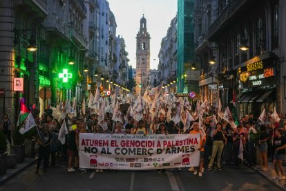 Movilización en València el 27 de septiembre en la 'Jornada de Lucha y Huelga General por Palestina'