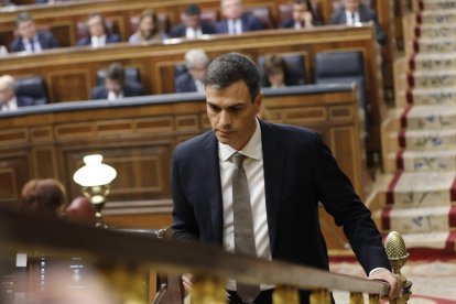 Pedro Sánchez en el Congreso