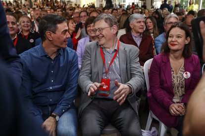 ROBER SOLSONA…….20240324….VALENCIA…………DIANA MORANT Y PEDRO SANCHEZ EN LA CLAUSURA DEL CONGRESO.