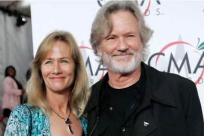 Kris Kristofferson y Lisa Meyers