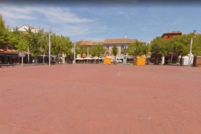 Plaza de la Hispanidad en Medina del Campo