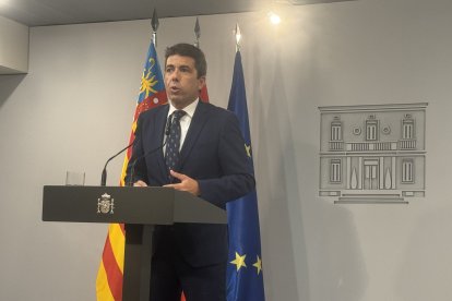 Carlos Mazón, president de la Generalitat valenciana