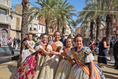 Falleras Mayores de Valencia y Benaguasil