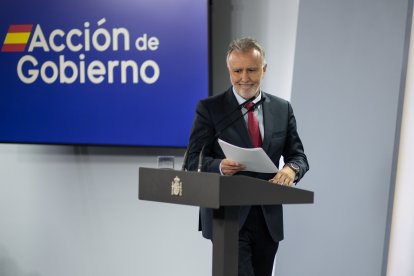 El ministro de Política Territorial, Ángel Víctor Torres.