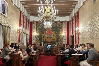 Pleno en el Ayuntamiento de Alicante en imagen de archivo