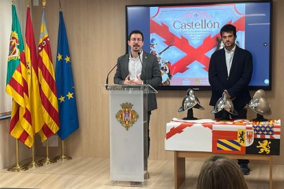 Presentación de la iniciativa llevada a cabo por Vox Castellón