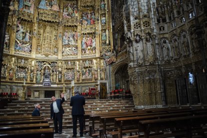 El interior de la Catedral Primada de Toledo.