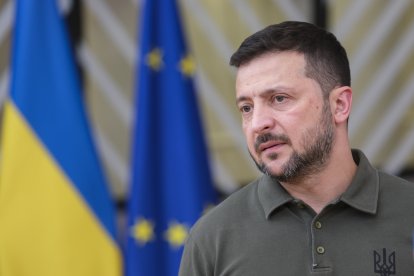 Zelensky en una imagen de archivo