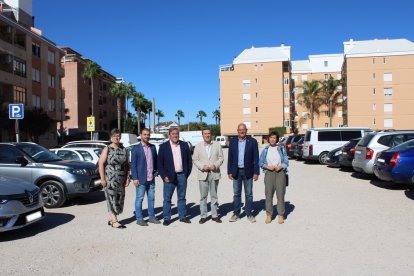 Visita del conseller de Sanidad, Marciano Gómez, a Dénia