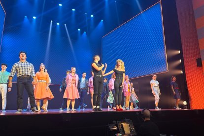 Una imagen de Grease, en el Teatro Apolo