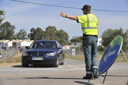 Agente de la Guardia Civil de tráfico