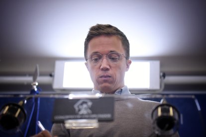 El portavoz de Sumar en el Congreso, Íñigo Errejón.