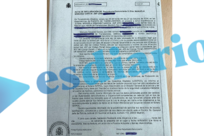 La denuncia del PP de Torrelodones a la que ESdiario ha tenido acceso