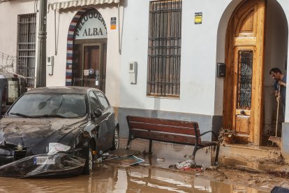 Barrio de La Torre en Valencia tras el paso de la DANA.