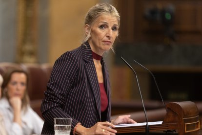 (Foto de ARCHIVO)
La vicepresidenta segunda y ministra de Trabajo, Yolanda Díaz en el Congreso de los Diputados.

Eduardo Parra / Europa Press
20 JUNIO 2024;PLENO;CONGRESO;DESEMPLEO;AYUDAS;TRANSPORTE;JOVENES
20/6/2024