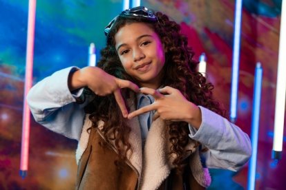 Sandra Valero representó a España en "Eurovisión Junior 2023"