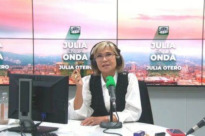 Julia Otero en "Julia en la Onda"