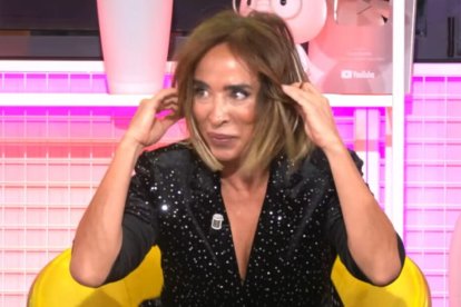 María Patiño este lunes en "Ni que Fuéramos Shhh".