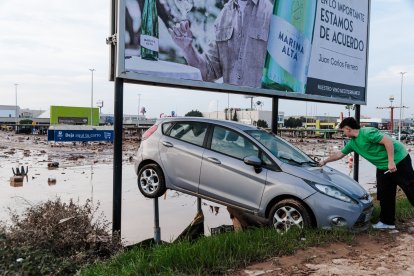 Efectos de la DANA en Alfafar, a 5 de noviembre de 2024, en Valencia