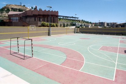 Imagen de archivo del polideportivo de Colonia Requena en la ciudad de Alicante