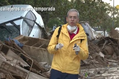 Nacho Medina en el vídeo promocional del regreso de "Callejeros"