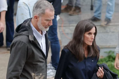 Carmen Iglesias cree que los Reyes Felipe y Letizia demostraron su valentía en Paiporta.