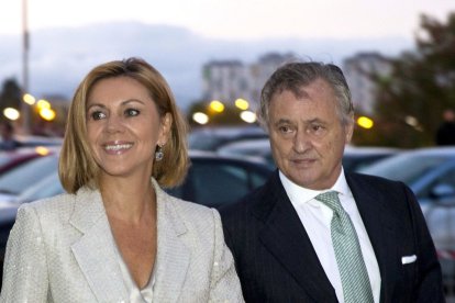 María Dolores de Cospedal e Ignacio López del Hierro.