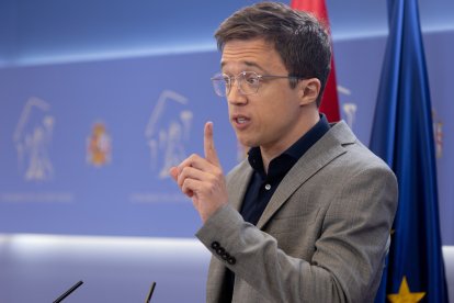 El exlíder de Más País y portavoz de Sumar en el Congreso, Iñigo Errejón.