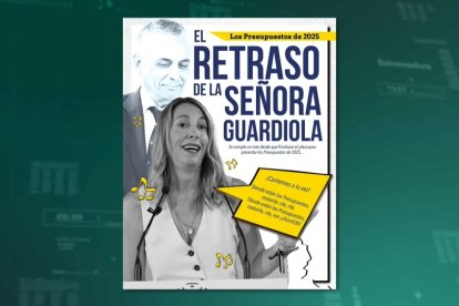 El polémico cartel del tuit del PSOE de Extremadura