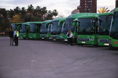 Autobuses lanzadera de la Comunidad de Madrid