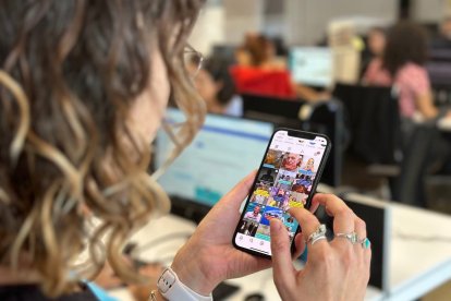 Usuaria en las redes sociales de À Punt