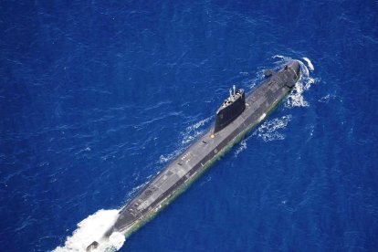 El submarino Galerna de la Armada, en una imagen de archivo