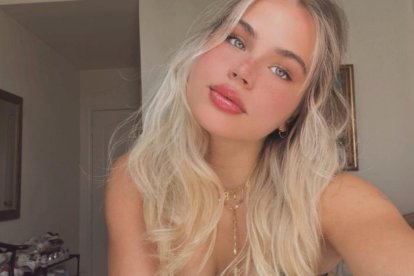 La ex nadadora olímpica paraguaya Luana Alonso