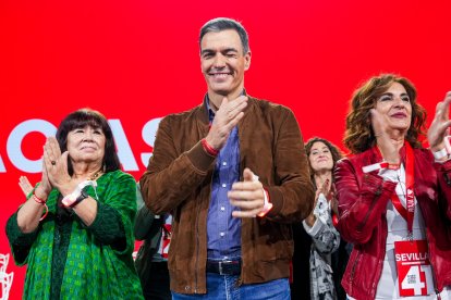 Pedro Sánchez en la clausura del Congreso Federal del PSOE