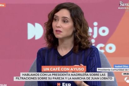 Ayuso en Espejo Público