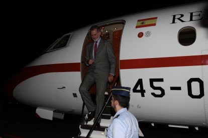 El Rey Felipe VI, en una reciente visita a Ecuador.