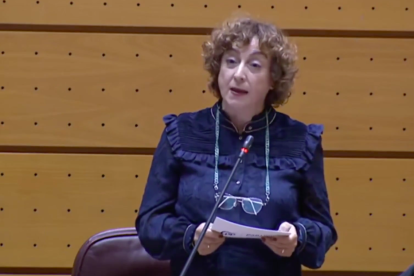 La senadora valenciana del PP y alcadesa de Bigastro, Teresa Belmonte