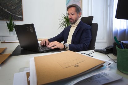 El concejal de Empleo, Juanma Badenas