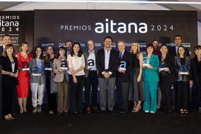 Foto familia premios AITANA