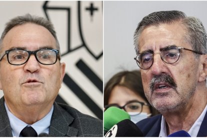Gan Pampols y José María Ángel Batalla, los responsables de la reconstrucción de la DANA de la Generalitat y el Goboierno respectivamente.