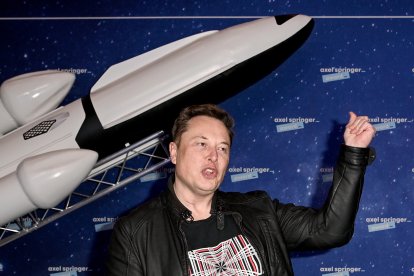 (Foto de ARCHIVO)
Elon Musk en un acto internacional de su compañía SpaceX. El resto de sus empresas como Tesla también se están beneficiando de su cercanía al presidente USA. 
Photo: Britta Pedersen/dpa-Zentralbild/dpa-pool/dpa